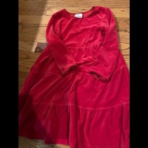 SOLD Hanna Andersson Size 110 Velour dress